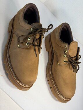 Mens size 11 New Colorado Brown suede shoes